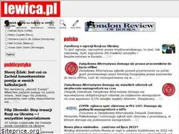Sites similar to lewica.pl