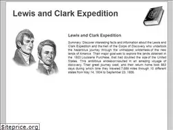 Sites similar to lewis-and-clark-expedition.org