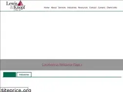 Sites similar to lewis-knopf.com