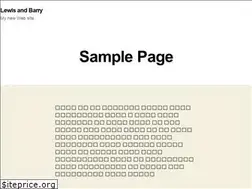 Sites similar to lewisandbarry.com