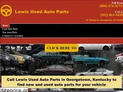 Sites similar to lewisautopartsky.com
