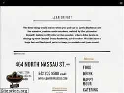 Sites similar to lewisbarbecue.com
