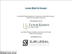 Sites similar to lewisblythandhooper.com.au