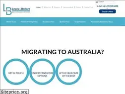 Sites similar to lewisbollardmigration.com.au