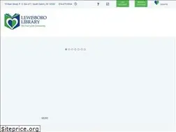 Sites similar to lewisborolibrary.org