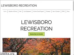 Sites similar to lewisbororecreation.com