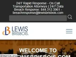Sites similar to lewisbrisbois.com