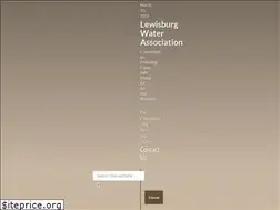 Sites similar to lewisburgwaterassociation.com