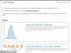 Sites similar to lewiscoleblog.com
