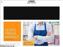 Sites similar to lewisfresh.com