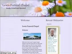 Sites similar to lewisfuneralchapel.net