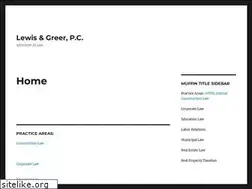 Sites similar to lewisgreer.com