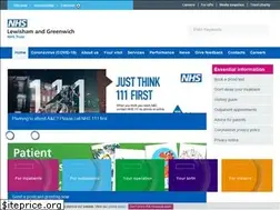 Sites similar to lewishamandgreenwich.nhs.uk