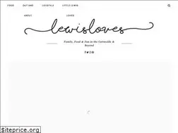 Sites similar to lewisloves.com