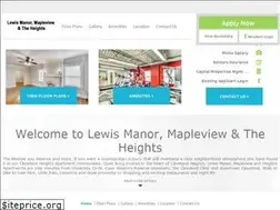 Sites similar to lewismanorapts.com