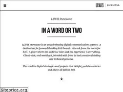 Sites similar to lewispurestone.com