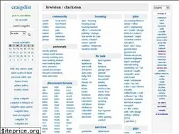 Sites similar to lewiston.craigslist.org