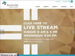 Sites similar to lewisvillecofc.org