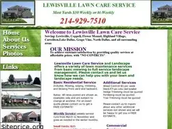 Sites similar to lewisvillelawncare.com