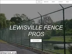 Sites similar to lewisvilletxfence.com