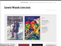 Sites similar to lewiswarsh.com