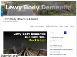 Sites similar to lewybodydementia.ca
