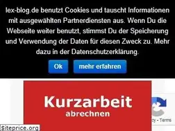 Sites similar to lex-blog.de