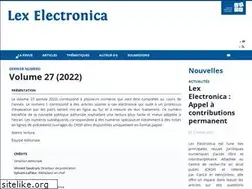 Sites similar to lex-electronica.org