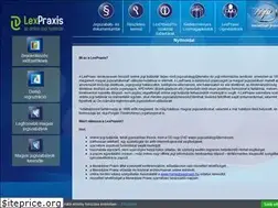 Sites similar to lex-praxis.hu