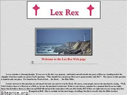 Sites similar to lex-rex.com