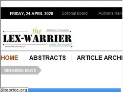 Sites similar to lex-warrier.in