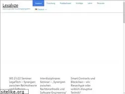 Sites similar to lexalyze.de