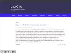 Sites similar to lexcliq.com