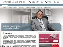 Sites similar to lexcoto.es