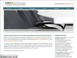 Sites similar to lexea.de