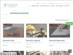 Sites similar to lexgenus.com