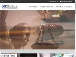 Sites similar to lexhukuk.com