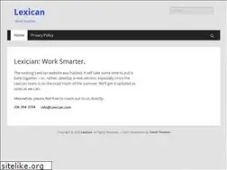 Sites similar to lexician.com