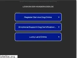 Sites similar to lexikon-der-hunderassen.de