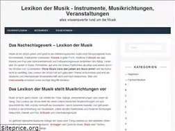 Sites similar to lexikon-der-musik.de