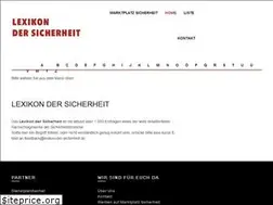 Sites similar to lexikon-der-sicherheit.de