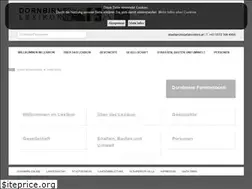 Sites similar to lexikon.dornbirn.at