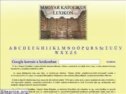 Sites similar to lexikon.katolikus.hu