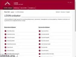Sites similar to lexin.udir.no