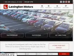 Sites similar to lexington-motors.com