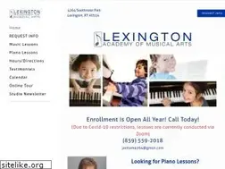 Sites similar to lexingtonacademyofmusicalarts.com