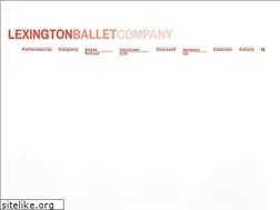 Sites similar to lexingtonballet.org