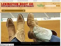 Sites similar to lexingtonboot.com