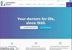 Sites similar to lexingtonclinic.com