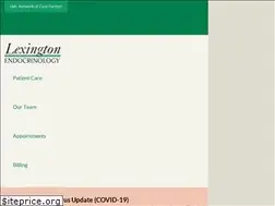 Sites similar to lexingtonendocrinology.com